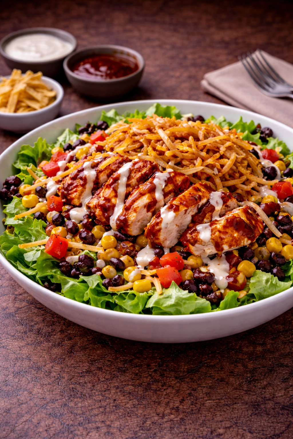 BBQ Ranch Chicken Salad